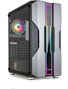 TooQ NigthCity Torre E-ATX Cristal Templado USB 3.0 Negra