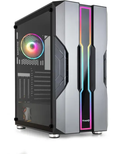 TooQ NigthCity Torre E-ATX Cristal Templado USB 3.0 Negra