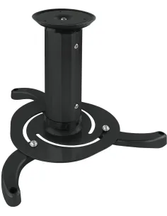 TooQ PJ1010TN-B Soporte de Techo para Proyectores Inclinable y Giratorio 360º Máx. 10Kg Negro-AAYAPR0094