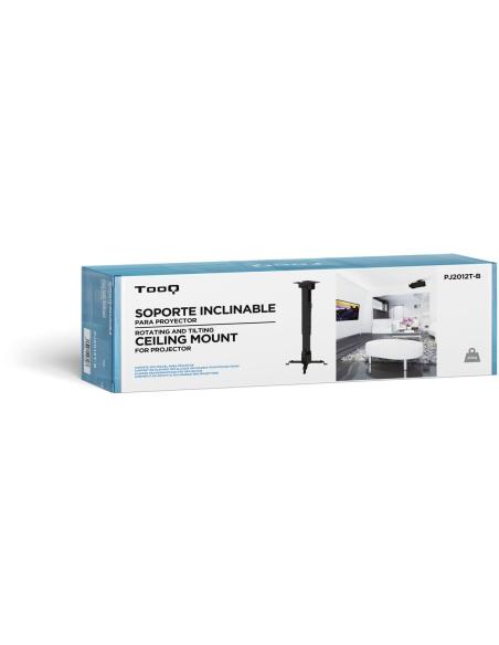 TooQ PJ2012T-B Soporte de Techo Inclinable para Proyectores Máx. 20Kg Negro