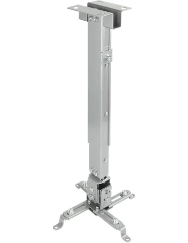 TooQ PJ2012T-S Soporte de Techo Inclinable para Proyectores Máx. 20Kg Plata