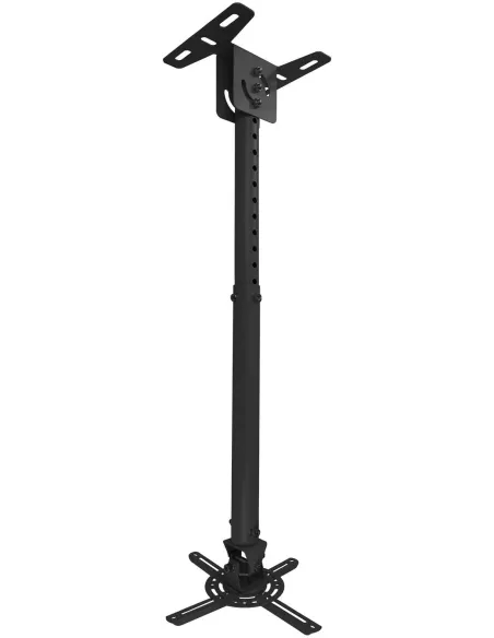 TooQ PJ3030TN-B Soporte de Techo para Proyectores Inclinable y Giratorio 360º Máx. 20Kg Negro