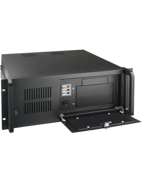 TooQ RACK-406N-USB3 Armario Rack 19" 4U ATX Negro