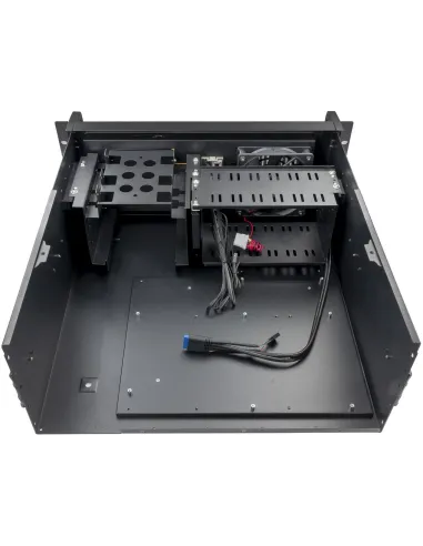 TooQ RACK-406N-USB3 Armario Rack 19" 4U ATX Negro