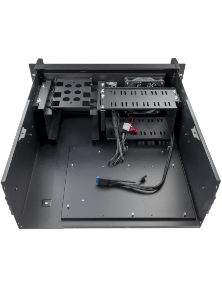 TooQ RACK-406N-USB3 Armario Rack 19" 4U ATX Negro