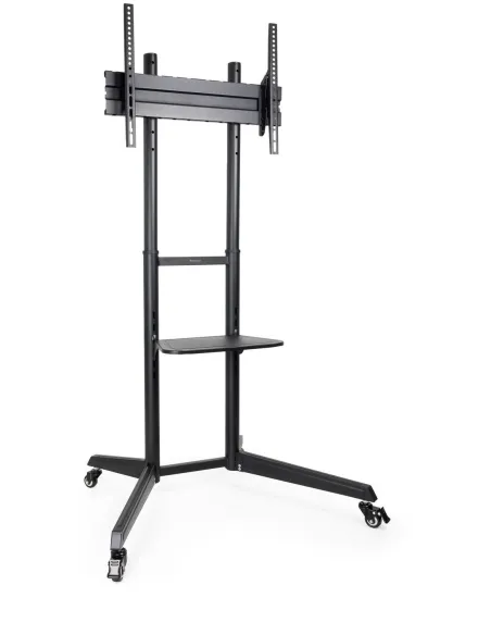 TooQ FS1170M-B Soporte de Suelo con Ruedas para Pantallas 37"-70" Máx. 50Kg Negro