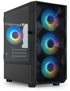 TooQ Seizure M-ATX Cristal Templado USB 3.0 Negra-CAJA57800