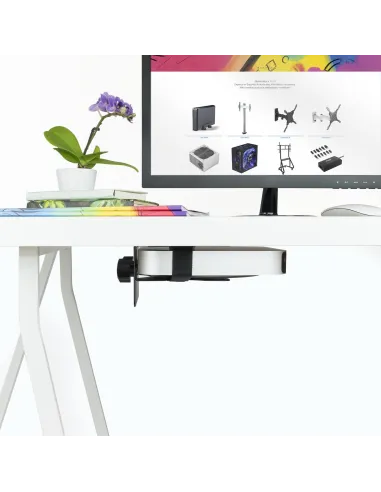 TooQ TCCH0001-B Soporte Fijo para CPU Máx. 5 Kg Negro