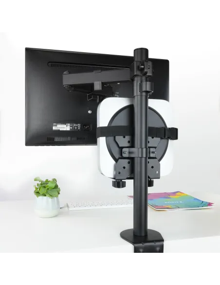 TooQ TCCH0001-B Soporte Fijo para CPU Máx. 5 Kg Negro