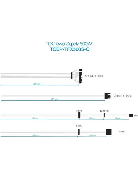 TooQ TFX500S-O 500W TFX