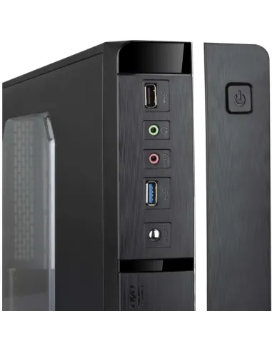 TooQ TQC-3005U3 USB 3.2 Negra + Fuente de Alimentación 500W