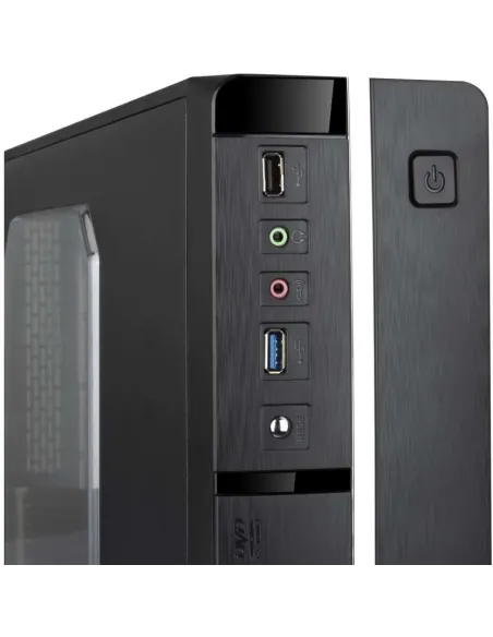 TooQ TQC-3005U3 USB 3.2 Negra + Fuente de Alimentación 500W
