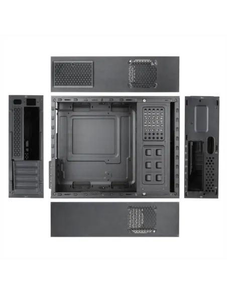 TooQ TQC-3005U3 USB 3.2 Negra + Fuente de Alimentación 500W