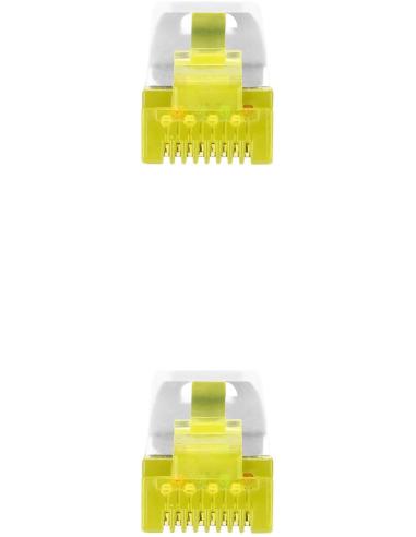 Nanocable 10.20.1900-W Cable de Red RJ45 Cat.6A SFTP LSHZ 50 cm Blanco