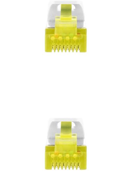 Nanocable 10.20.1900-W Cable de Red RJ45 Cat.6A SFTP LSHZ 50 cm Blanco