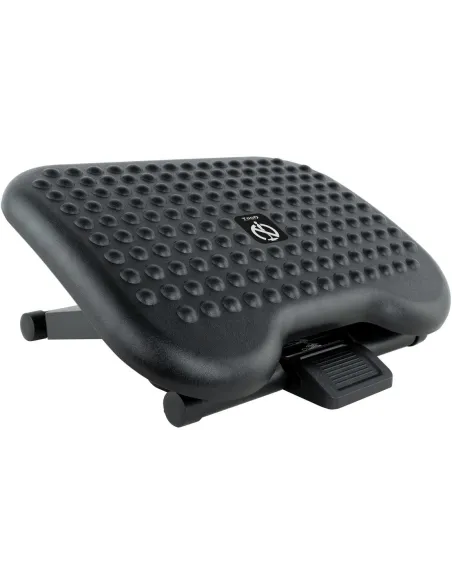 TooQ TQFR0603-B Reposapiés Ajustable/Inclinable Negro