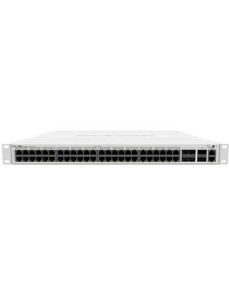 Mikrotik CRS354-48P-4S+2Q+RM Switch de Armario Administrado 48 Puertos Gigabit Ethernet PoE + 4 SFP+