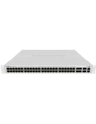Mikrotik CRS354-48P-4S+2Q+RM Switch de Armario Administrado 48 Puertos Gigabit Ethernet PoE + 4 SFP+
