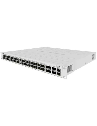 Mikrotik CRS354-48P-4S+2Q+RM Switch de Armario Administrado 48 Puertos Gigabit Ethernet PoE + 4 SFP+