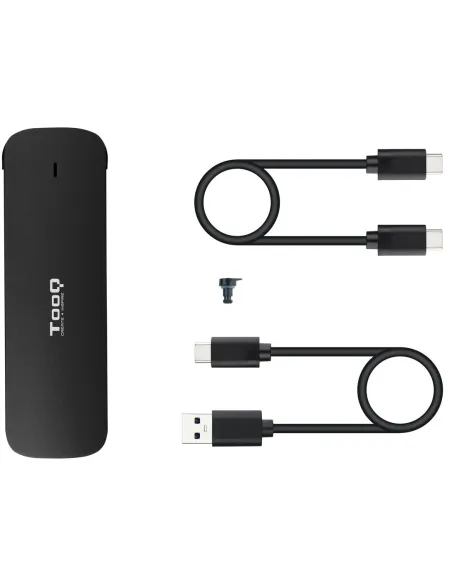 TooQ TQE-2201B Caja Externa para SSD M.2 USB 3.2 Negro