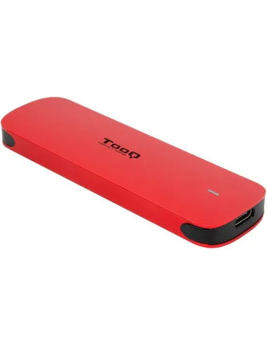 TooQ TQE-2201R Caja Externa para SSD M.2 USB 3.2 Rojo
