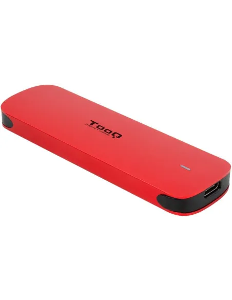 TooQ TQE-2201R Caja Externa para SSD M.2 USB 3.2 Rojo