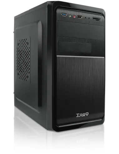 TooQ TQC-4735U3C-B USB 3.2 Negra + Fuente de Alimentación 500W