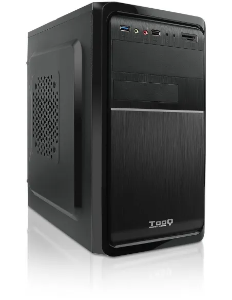 TooQ TQC-4735U3C-B USB 3.2 Negra + Fuente de Alimentación 500W