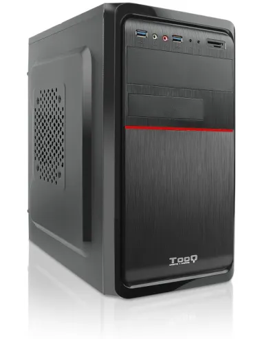 TooQ TQC-4745DU3C-B USB 3.2 Negra + Fuente de Alimentación 500W