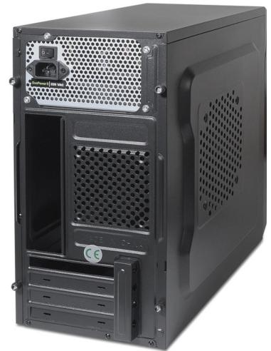 TooQ TQC-4745U3C-B USB 3.2 Negra + Fuente de Alimentación 500W