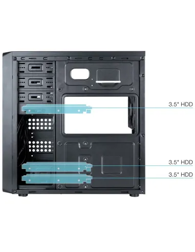 TooQ TQC-5701U3C-B USB 3.2 Negra