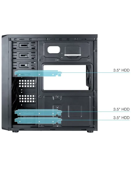 TooQ TQC-5701U3C-B USB 3.2 Negra