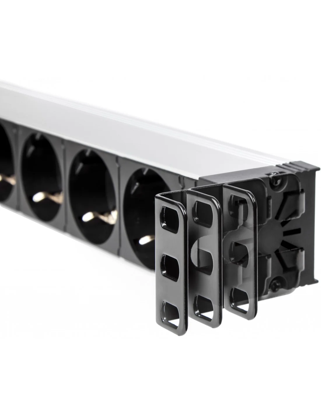 Salicru SPS PDU Regleta 4 Tomas Schuko + 6 Tomas IEC con Interruptor para Rack 19"