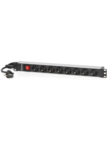 Salicru SPS PDU Regleta 8 Tomas Schuko con Interruptor para Rack 19" 1.5M