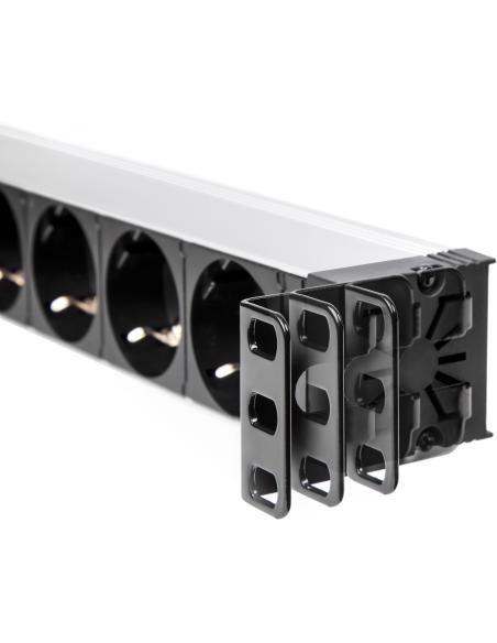 Salicru SPS PDU Regleta 8 Tomas Schuko con Interruptor para Rack 19" 1.5M