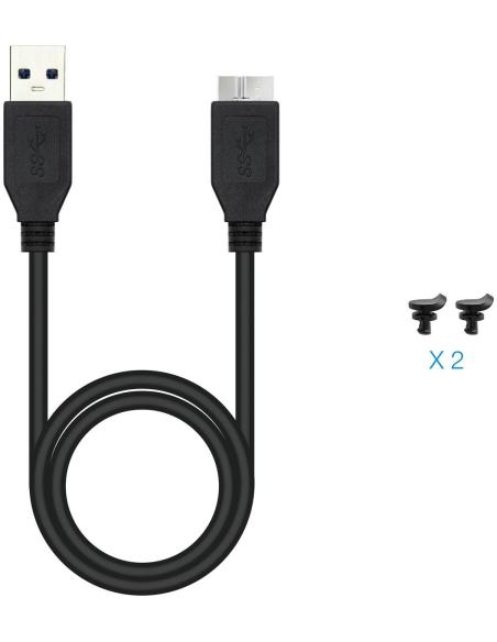 TooQ TQE-2281G Caja Externa para SSD M.2 USB-C 3.1 Gris