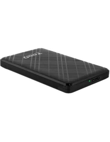 TooQ TQE-2500B Caja Externa para Discos HDD/SSD 2.5" SATA3 Negro