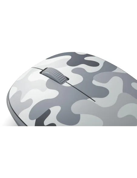 Microsoft Ratón Bluetooth 1000DPI Camuflaje Blanco