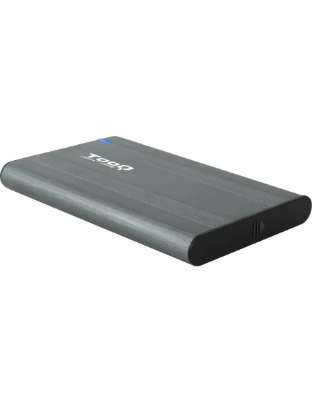 TooQ TQE-2503G Caja Externa para Discos HDD/SSD 2.5" SATA3 USB 3.0 Gris