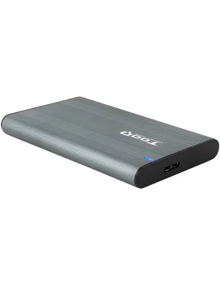 TooQ TQE-2503G Caja Externa para Discos HDD/SSD 2.5" SATA3 USB 3.0 Gris