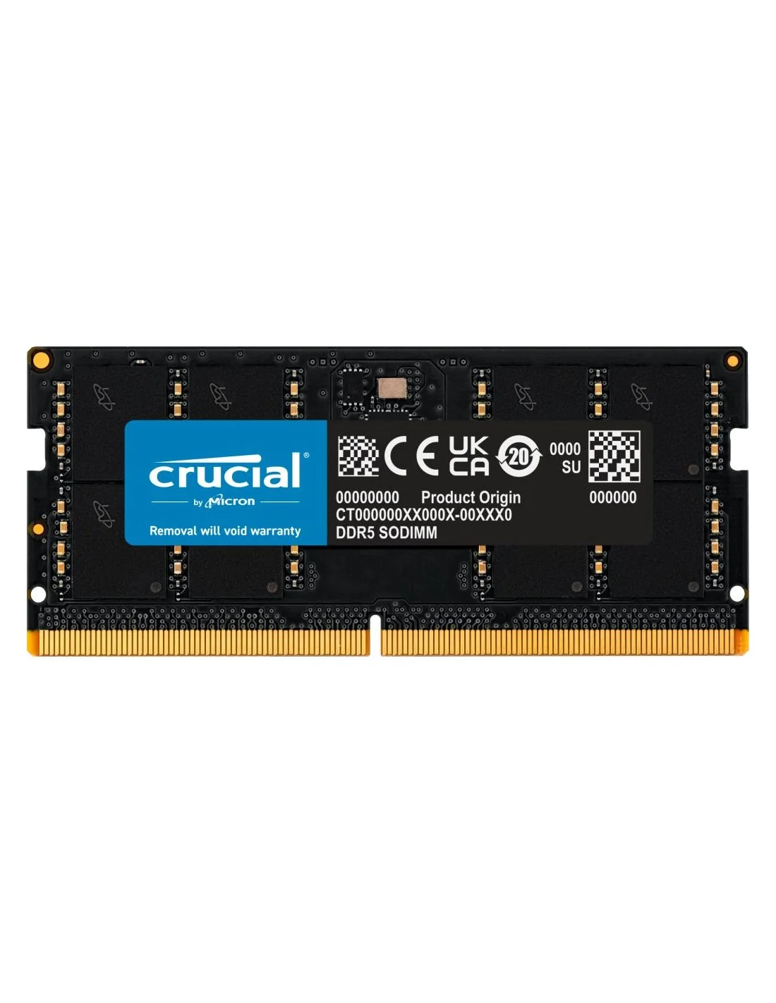 Crucial CT32G56C46S5 DDR5 32GB 5600MHz CL46 Negra