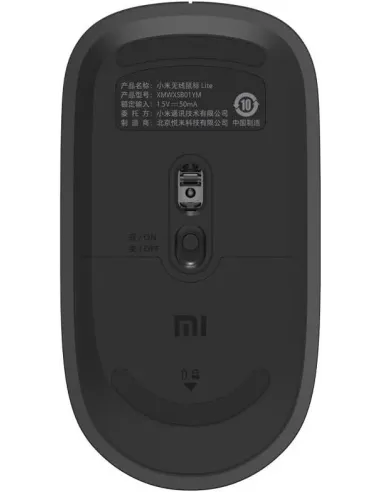 Xiaomi Wireless Mouse Lite Ratón Inalámbrico 1000 DPI Negro