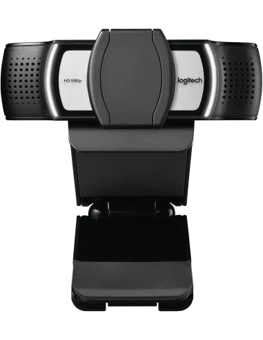 Logitech C930e Webcam Empresarial USB Full HD con Tapa Negra