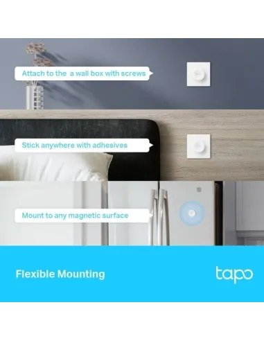 TP-Link Tapo S200D Interruptor Regulador de Intensidad Wi-Fi Inteligente con Alarma