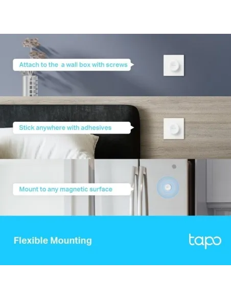 TP-Link Tapo S200D Interruptor Regulador de Intensidad Wi-Fi Inteligente con Alarma