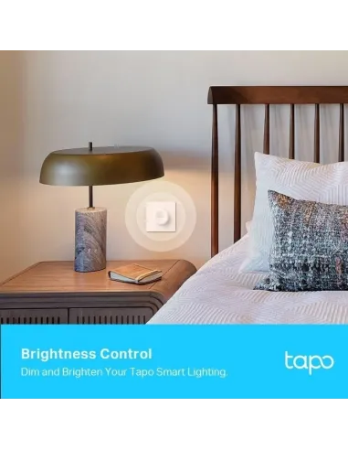 TP-Link Tapo S200D Interruptor Regulador de Intensidad Wi-Fi Inteligente con Alarma