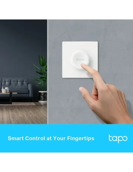 TP-Link Tapo S200D Interruptor Regulador de Intensidad Wi-Fi Inteligente con Alarma