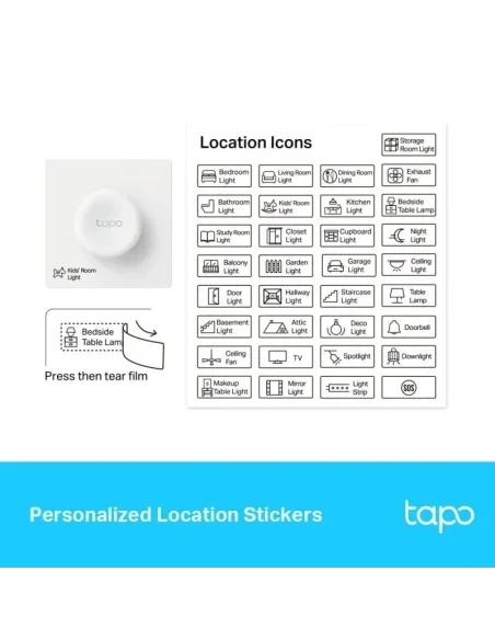 TP-Link Tapo S200D Interruptor Regulador de Intensidad Wi-Fi Inteligente con Alarma