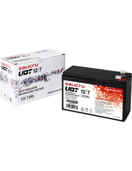 Salicru UBT 12/7 Batería AGM Recargable para SAI/UPS 7aH 12v