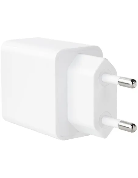 TooQ TQWC-2SC04WT Cargador de Pared USB-A + USB-C 20W Blanco